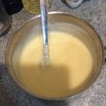 El cooksnap de miguel tapia cuando hizo Crema pastelera.