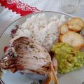 El cooksnap de María Ayala cuando hizo Bocachico al horno relleno de verduras.