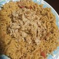 Chef K. Madaks Bakery's cooksnap of when they made Spaghetti with scramble egg.