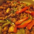 Lali 's cooksnap of when they made Orange Chicken.