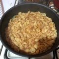 El cooksnap de Cecilia Alí cuando hizo Sopa de conchitas con verduras.