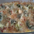 El cooksnap de Vero cuando hizo Brócoli con bechamel y bacon.