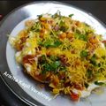 Ankita Kapil Varshney's cooksnap of when they made Papdi chaat.