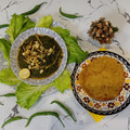Syra Asif's cooksnap of when they made Sarson ka saag with Makai ki roti.