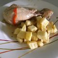 El cooksnap de Fer Peritore cuando hizo Pollo a la cerveza.