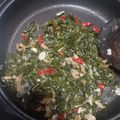Cooksnap dari Leonnyagnes untuk resep 19. Tumis Daun Singkong & Teri