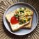 Cooksnap Salina Jalaludin semasa beliau membuat Rice Paper rolled egg.