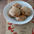 El cooksnap de Bianca Martinez cuando hizo Galletitas con chips de chocolate.