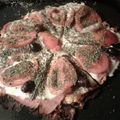 El cooksnap de Paola Ruibal cuando hizo Pizza sin harina.