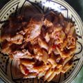 El cooksnap de Six cuando hizo Fideos (Spaghetti) con pollo.