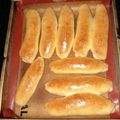 El cooksnap de Eduardo Silva cuando hizo Pan para choripán.
