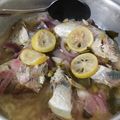 Cooksnap Nadiah Abusamah semasa beliau membuat Ikan kerisi stim lemon masam padu.