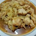 玲廚藝佳常菜 的 金針菇與雞胸肉 cooksnap