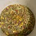 El cooksnap de Yuri Nova cuando hizo Guiso de Porotos Quebrados.