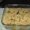 Rashmi Mishra का कुकस्नैप जब उन्होंने पुलाव (pulao recipe in Hindi) बनाया था।