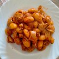 El cooksnap de magdalena martin garcia cuando hizo Ñoquis con calamares.
