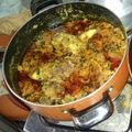 Chidinma onye's cooksnap of when they made Egusi soup with achara and ukazi leaves.