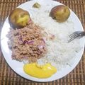 El cooksnap de kevin gomez portillo cuando hizo Guiso de pallares frescos.