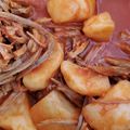 El cooksnap de Mario Gonzalez cuando hizo Carne deshebrada con chile guajillo.