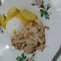 El cooksnap de Yesica Natalia Pereira cuando hizo Strogonoff de Pollo fácil.