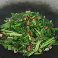 Cooksnap dari Ummu Uwais untuk resep Sawi Hijau Ca Bawang Putih