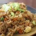 Mommyluvs2cook's cooksnap of when they made Chicken Fried Rice.