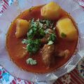 Umme Ali 's cooksnap of when they made Beef Aloo gosht.