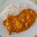 El cooksnap de blas perez hernandez cuando hizo Pechugas de Pollo al Curry. Canario Solé.