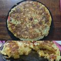 El cooksnap de Romi cuando hizo Tortilla de papas a la española.
