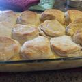Amberlee's cooksnap of when they made Sarah's Kickin Chicken and biscuit casserole.
