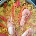 El cooksnap de Alfonso Garcia cuando hizo Arroz a banda con pescado de roca.