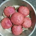Cooksnap dari Ekky Hubayaky untuk resep Bakpao Buah Naga