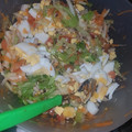 El cooksnap de cluislopez cuando hizo Ensalada Mixta con porotos colorados.