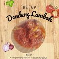 Cooksnap dari Ai Fitrianingsih untuk resep Dendeng Lambok khas Minang