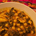 El cooksnap de Mayra cuando hizo Garbanzos caldosos con pollo y acelgas.