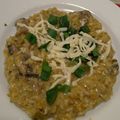 El cooksnap de Juanma Leite cuando hizo Risotto de hongos.