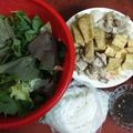Cooksnap của Lệ Hằng khi họ làm theo món Bún đậu mắm tôm