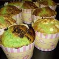 Cooksnap dari evie fatmawati untuk resep Muffin Pandan Keju No Mixer