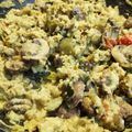 El cooksnap de Javier Botello cuando hizo Revuelto campero.
