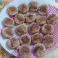 El cooksnap de Andrea Salgado cuando hizo Masitas integrales de coco y chips de chocolate 🍪.