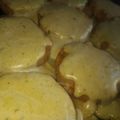El cooksnap de Laura Sami cuando hizo Merluza en salsa bechamel verde, y parmesano.