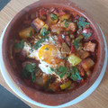 El cooksnap de Paky cuando hizo Huevos a la flamenca.