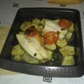 El cooksnap de Andresito Lopez cuando hizo Lubina al horno con patatas panadera.