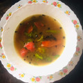 SugunaRavi Ravi's cooksnap of when they made * தக்காளி, பூண்டு,மிளகு, சீரக ரசம்*(rasam recipe in tamil).