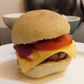 Terry Wei 的 美式手作牛肉漢堡排貝果 cooksnap
