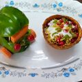 नंदिनी अभ्यंकर 's cooksnap of when they made मिक्स स्प्राउट कँनपीज (Mix sprout canaps recipe in marathi).