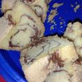 Cooksnap dari Risty Isty Gustria untuk resep Bolu Marmer 3 Telur Lembuutt