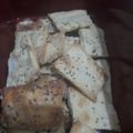 El cooksnap de Elizabeth Cornelli cuando hizo Galletitas crackers de Chía.