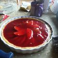El cooksnap de _Mvrtinx_ cuando hizo Kuchen de manzanas y mermelada de mora.