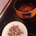 El cooksnap de Aurora Filósofo cuando hizo Pollo con champiñones en salsa de tomate.
